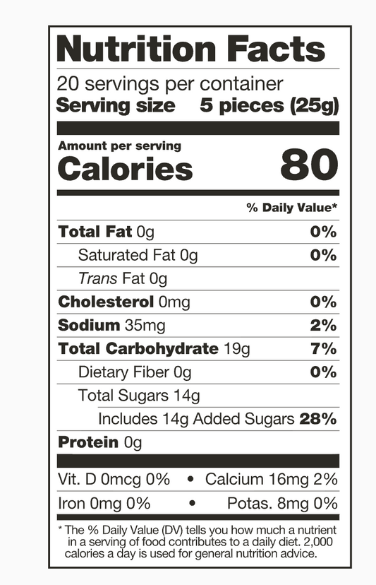 Skratch Energy Chews Sport Fuel